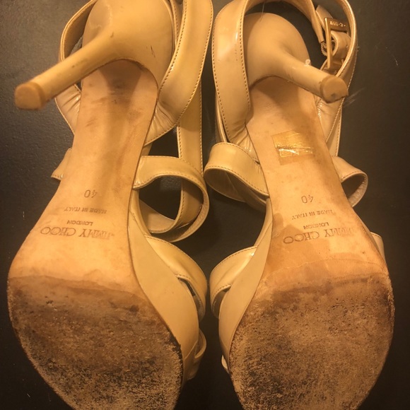 Jimmy Choo
Vamp Crisscross Platform Sandal, Nude - Picture 6 of 8